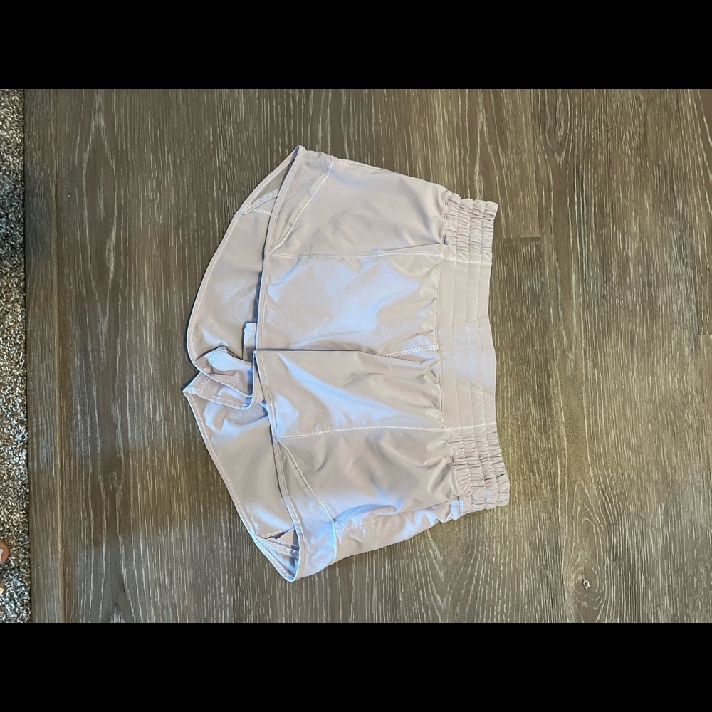 Womens hotty hot shorts lavender size 8